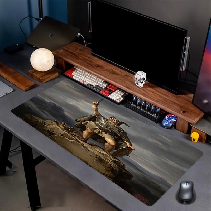 Heroes of Gaul Theme Mouse Pad, Non Slip Rubber Base, Multifunctional Office & Home Decor, Perfect for Workspace Personalization.