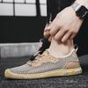 Fashion 2025 New Men's Shoes High-quality Summer Casual Mesh Shoe Outdoor Sandals Breathable Mesh Sports Beach Shoes Comfy Luxury Brand