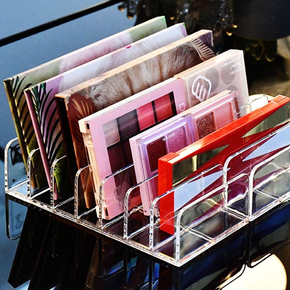 Transparent Eyeshadow Organizer 7 Space Display Storage Case Makeup Drawer Organizer  Desktop