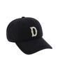 NICHT GEFUNDEN [Große Größe] Gewaschenes 5-Panel Ball Cap [Gewaschenes Schwarz]