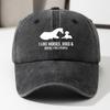 Baseball Cap Fashion Printed Casual Sun Hat Retro Soft Top Peaked Cap Adjustable
