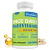 Once Daily Multivitamin Dietary Supplement, With Vitamins, Biotin, 120 Capsules