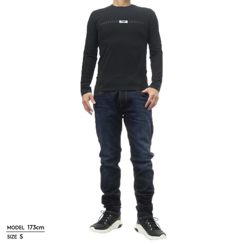 Armani Long 111984 4F525 Black M [Emporio Underwear] Men's T-shirt [Item]