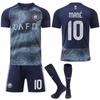 2526 Riyadh Victory Auswärts Schnelltrocknender Stoff Fußballtrikot-Set Nein. 7 C Ronaldo 78 Felix Trikot