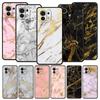 Black Gold Marble Pattern Case For Xiaomi 12 10T 10 Lite 11 Ultra 11T 9T Mi Poco X3 NFC M3 M4 F4 X4 Pro 5G F3 GT Phone Cover