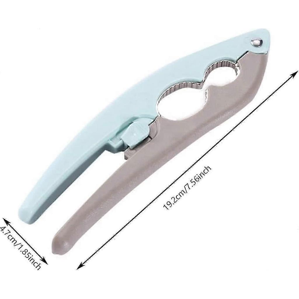 1 Piece Multifunctional Nutcracker Chestnut Pliers Walnut Tongs With Non-slip Handle Nut Peeling Tool