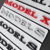 Car Sticker 2025 New Tesla Car Tailgate Trunk Engine Cover Decals ABS Emblem Badge Rear Stickers For Tesla Model Y Model S X  Au