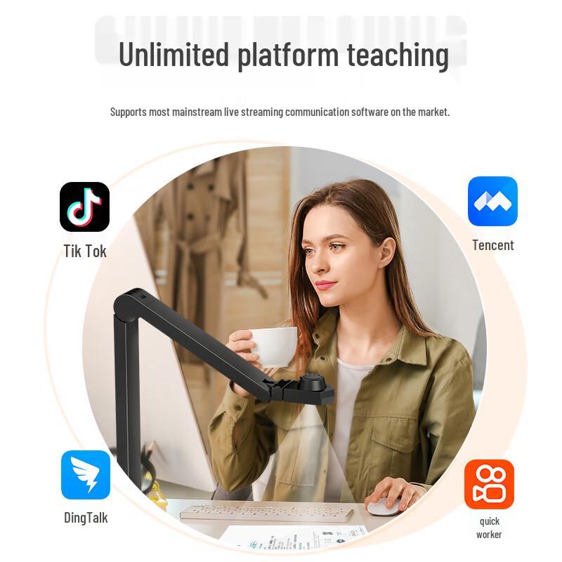 NETUM Document Camera & Scanner Series CN Plug (adapter Included)