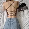 New Arrivals Open Run Inner Cross Tie Summer Beach Fashion Sleeveless