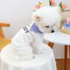 Pet Dog Clothes, Pet Supplies, Spring and Summer Breathable and Comfortable Embroidery Fake Two