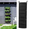 Vertical Hanging Garden Planter Flower Pot Pouch Layout Waterproof Wall Mount Hanging Flowerpot Bag Indoor Outdoor