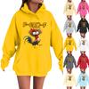 Women's Fashion Casual Long Sleeve Loose  Printed Sweatshirt