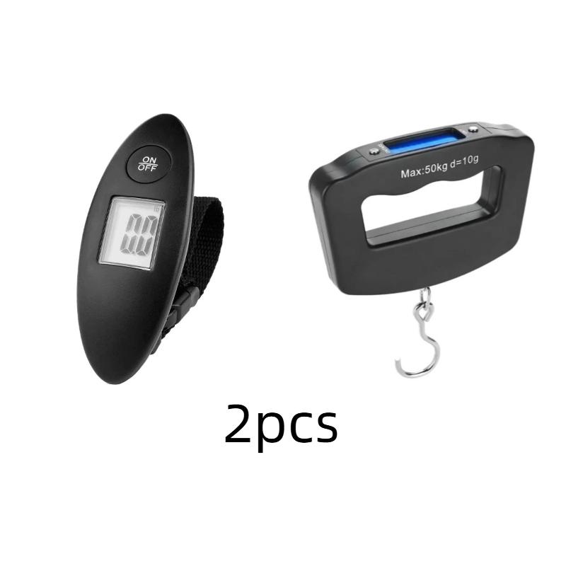 BEPAN 50kg/10g Digital Luggage Scale Electronic Portable Suitcase Travel Weighs With Backlight Electronic Travel Hanging Scales