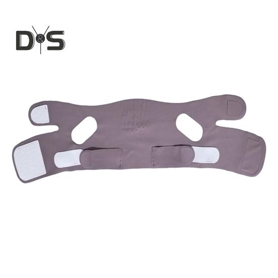 

V-образный подтягивающий ремень для подбородка, антивозрастной, для контурирования линии подбородка, многоразовые тонизирующие пояса для лица, бандаж для похудения лица фиолетовый