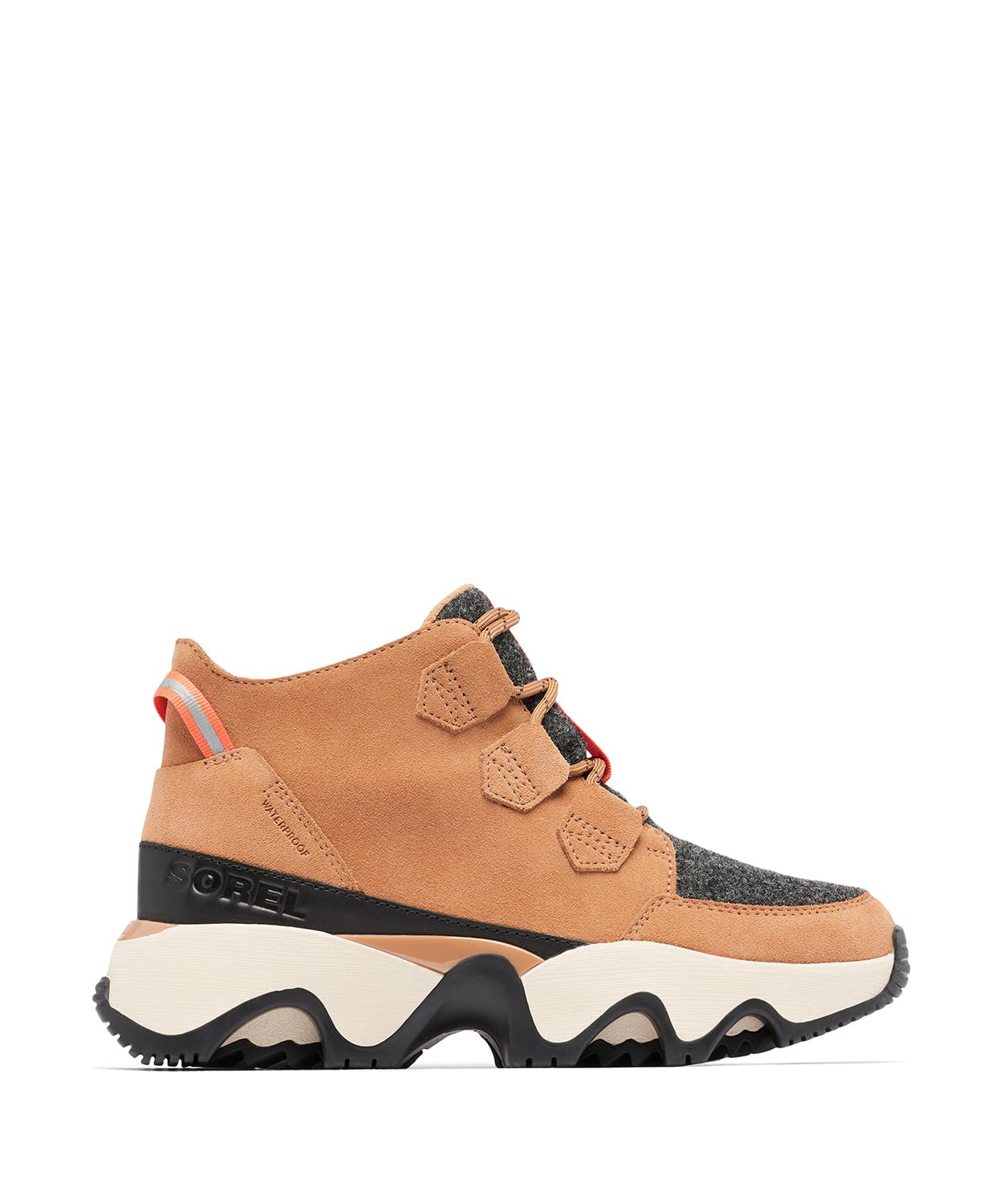 

Sorel Kinetic Impact Caribou Водонепроницаемые кроссовки Размер Рыжевато-черные ботинки, Женские, NL5039, 25.0см, Буф,