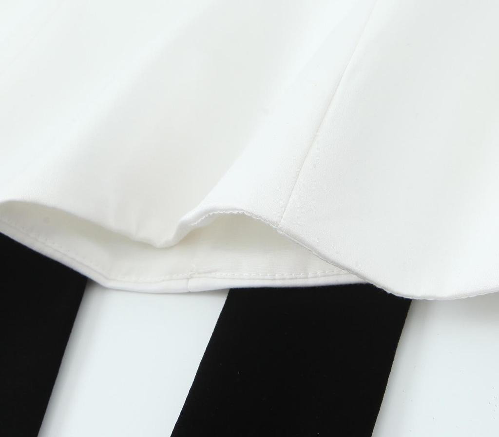 Top bandeau sexy de otoño para mujer con decoración de lazo