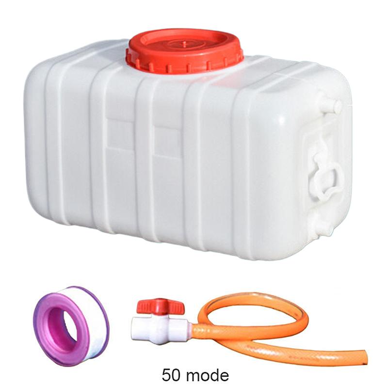 Plastic Bucket Square Bucket Rectangular Water Tank Horizontal Storage Bucket Car Large Thickened Household Extra Thick Tank