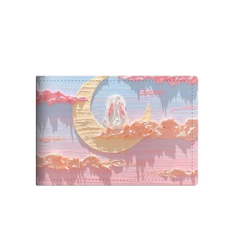 Oil Painting Leather Driver's License & Registration Protective Case