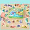 Wood Fun Monster Hunt Desktop Interactive Game Children Puzzle Toy For Kids Early Education