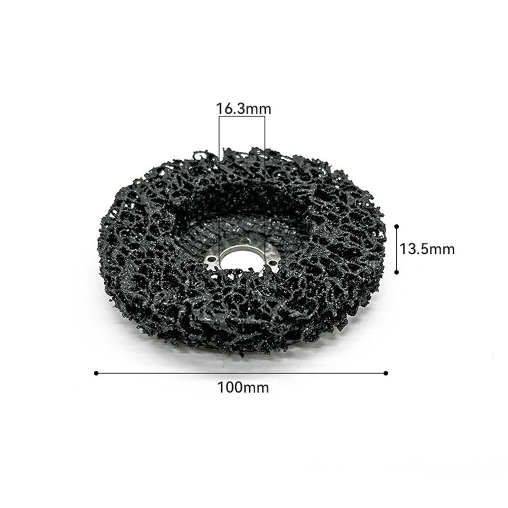 100mm Poly Strip Disc Wheel Uniform Grinding Effect for Paint Rust Removal