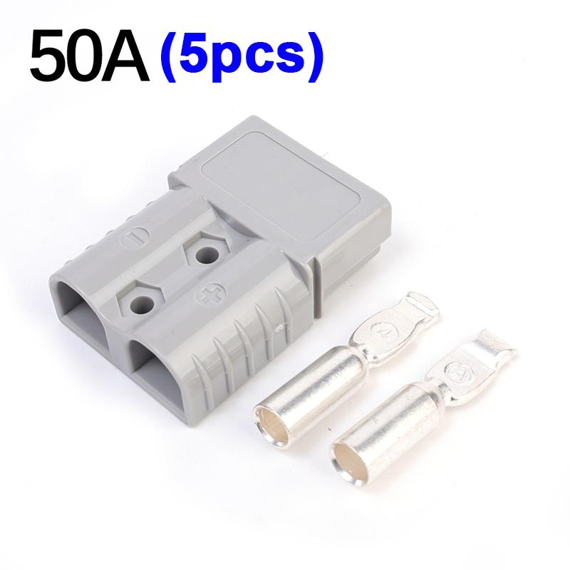 10/1pcs 50A/120A Anderson Style Plug Connectors DC Power Solar Caravan Motorcycle Socket Battery Charging Adapter Accessories