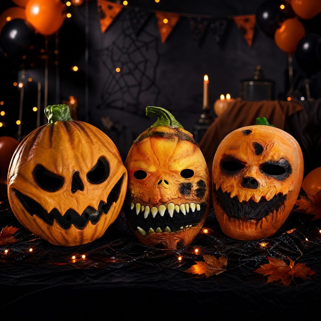 Dýňový kostým na Halloween pro dospělé Cosplay Party Maškarní doplněk