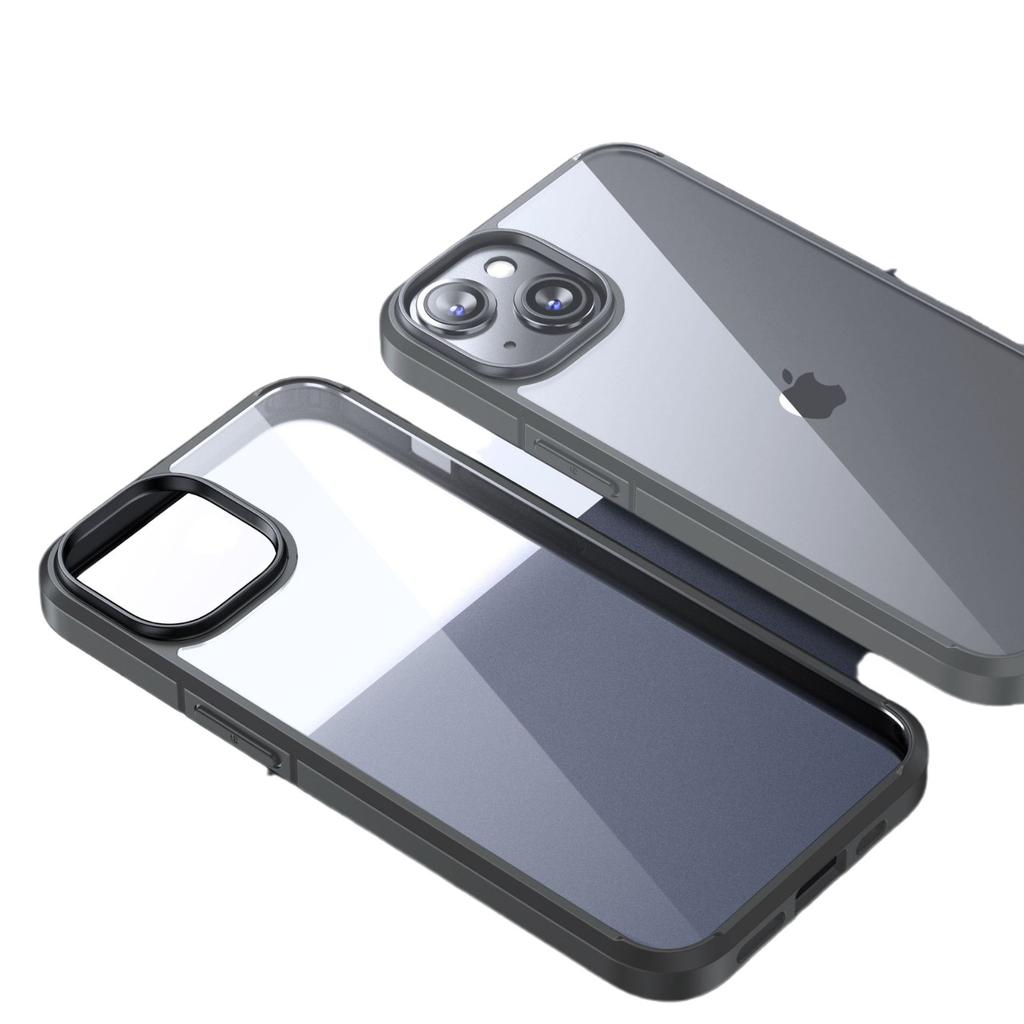 Applicable To iPhone17Promax Ice Crystal High Transparency Non-yellowing Mobile Phone Case Apple 16 Magnetic Protective Case Anti-drop