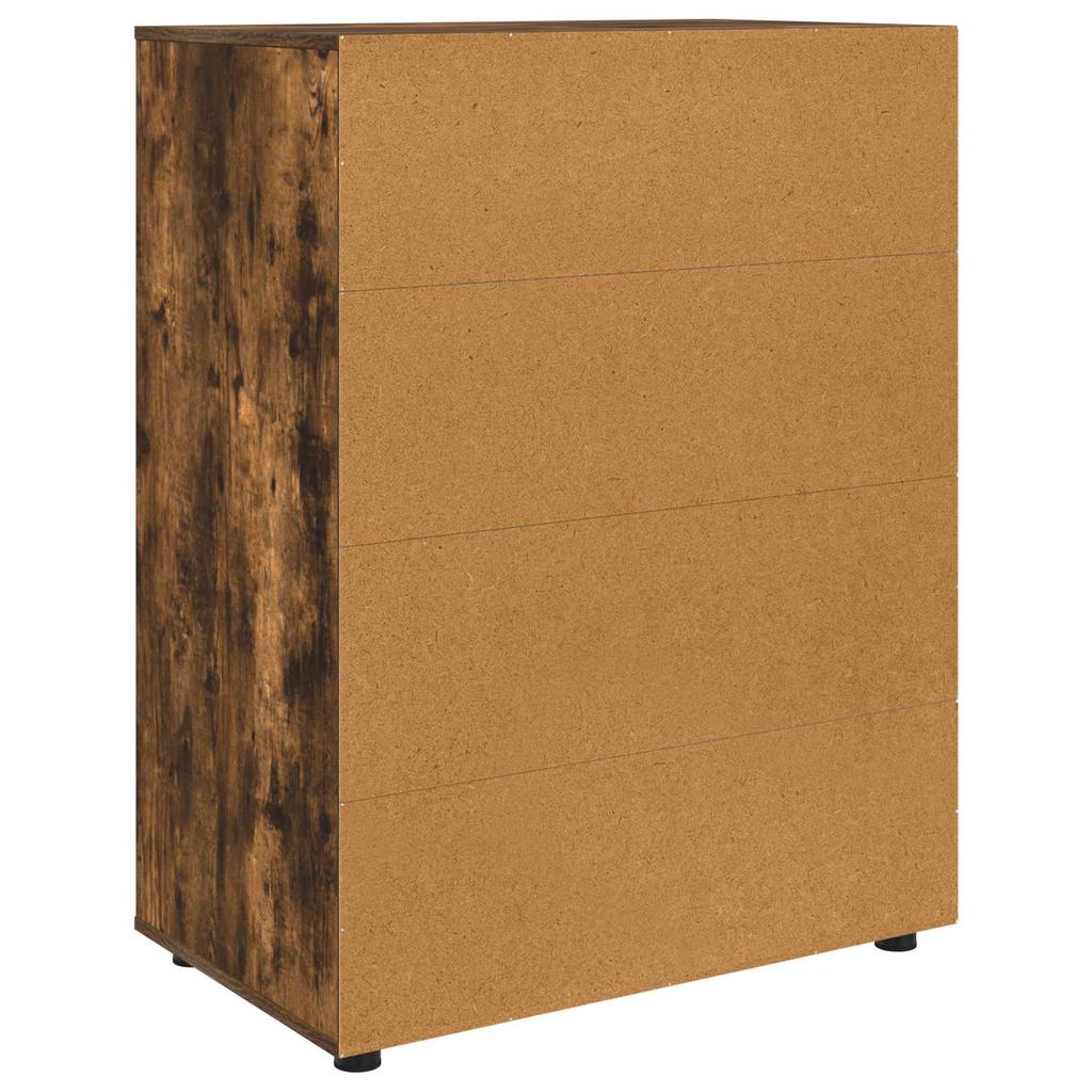 Storage Cabinets Smoked Oak 80 x 48 x 105 cm
