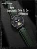 Swiss Tourbillon Men's Mechanical Watch, Large Dial, Automatic, Fashionable Leather Strap, High-End Feel