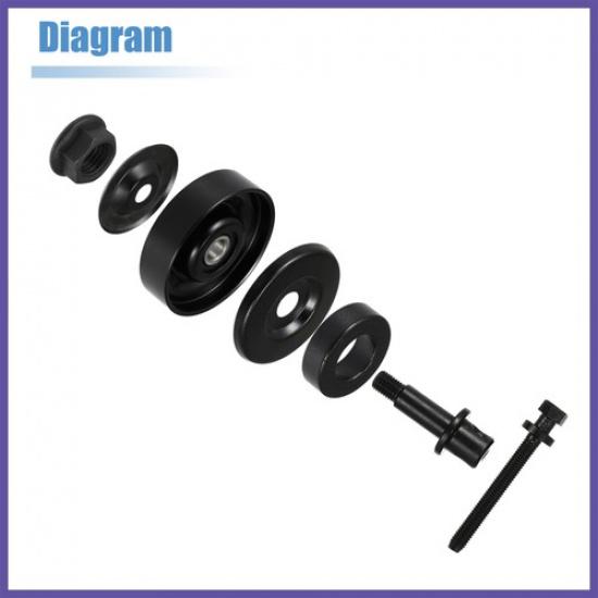 1 Pcs Car Belt Tensioner for Hyundai for Elantra 97834-29010 Aluminum