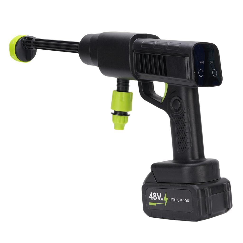 Taşınabilir Araba Yıkama Makinesi Kablosuz Yüksek Basınç 14 silindirli Pistonlu Motor 8 10m Menzil 40bar Tepe Basıncı Power Washer for