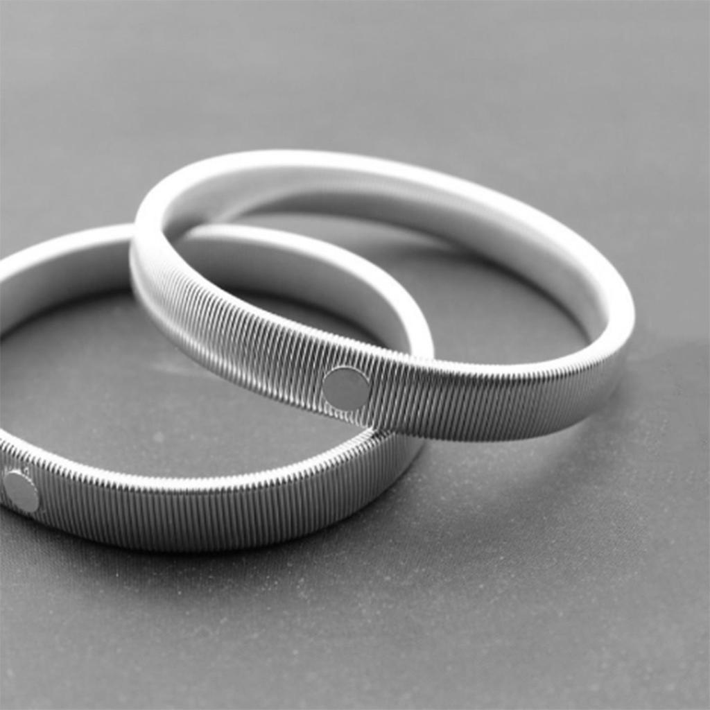 1 Paio Uomo Business Elastico Regolabile Giarrettiera per Maniche di Camicia Fascia da Braccio Braccialetto da Manica Porta Polsino Antiscivolo Fascia da Braccio