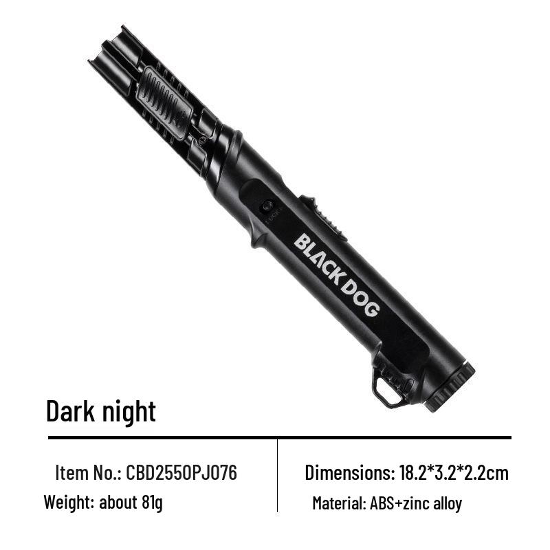 Blackdog Outdoor Rechargeable Windproof Camping Lighter with Rotating Head Tactical Torch