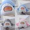 Adorable Cute Cartoon Shark Plush Keychain Soft Stuffed Animal Bag Ornament Ideal For Kids