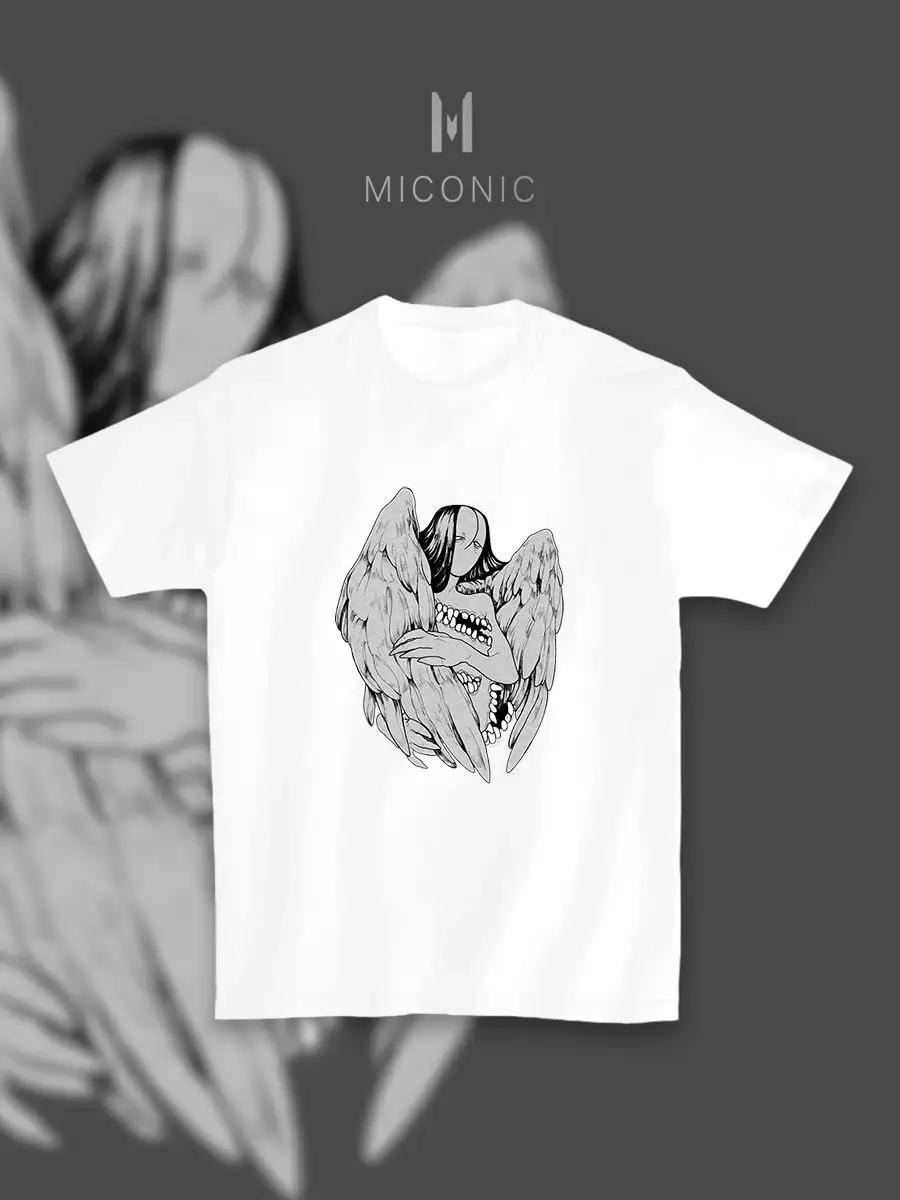 Y2K horror printed T-shirt S