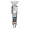 Portable Electric Hair Clipper: Rechargeable/Corded, LCD Display, Hangable, Barber Trimmer