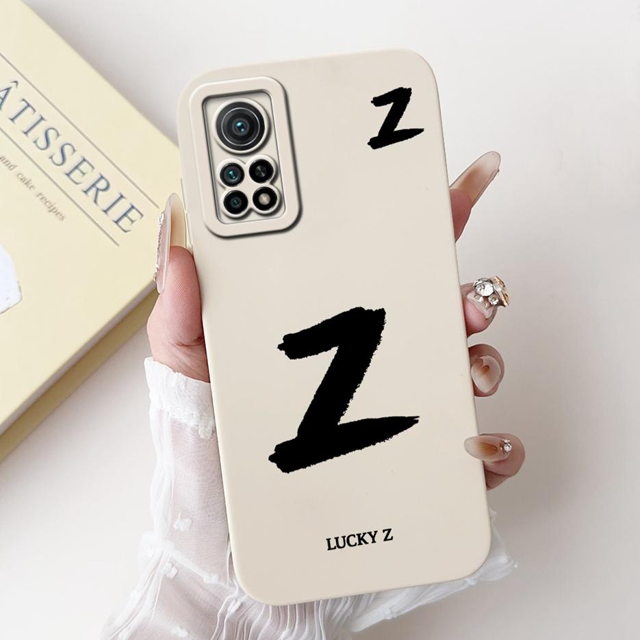 For Xiaomi Mi 10T Pro 5G Case Cute Lucky Letters Cover Soft Silicone Phone Case For Xiaomi Mi 10T Mi10T Pro 5G Back Cover Bumper