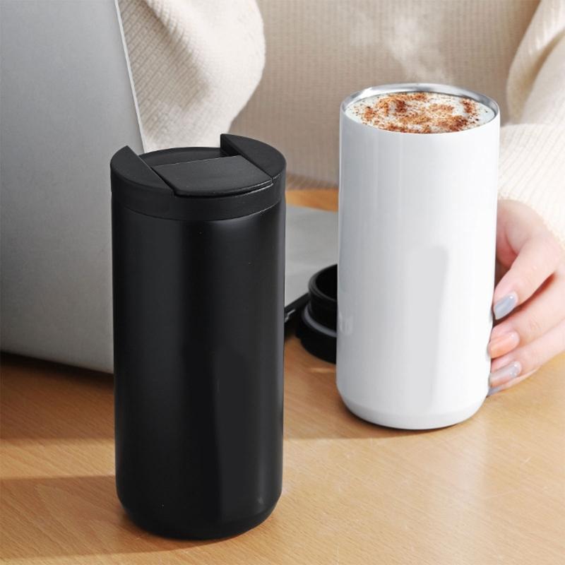 304 Stainless Steel Vacuum Insulated Coffee Cup Retains Liquids Warm or Cold Any Day Perfect for Students Professionals