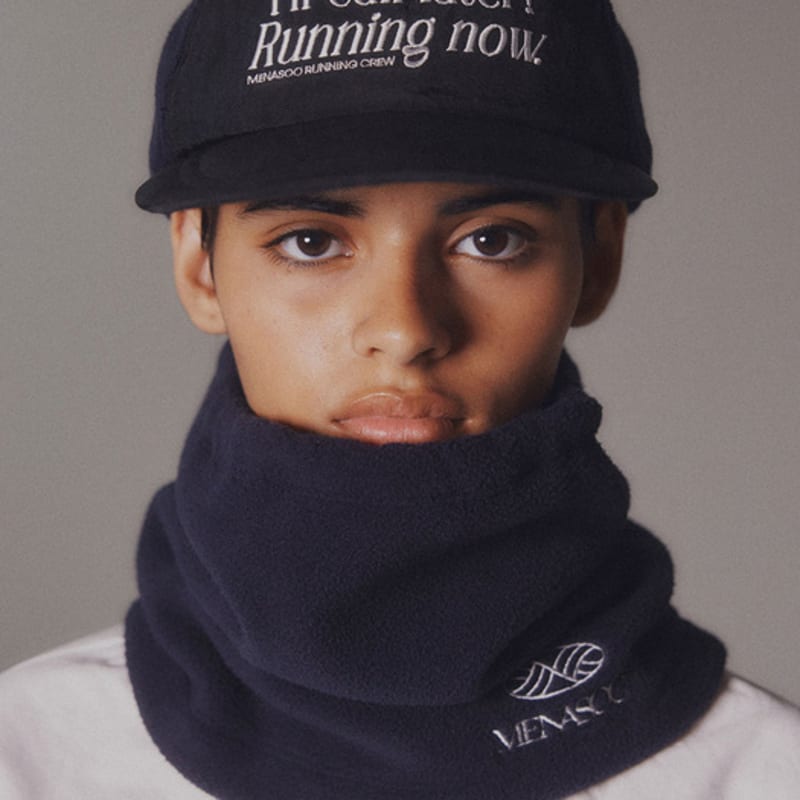 MENASOO Hide Earmuffs Cap_Navy