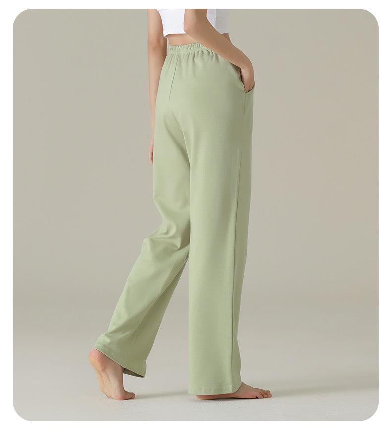 Women's Pure Cotton Loose Sleep Pants - Lightweight for Spring, Summer, and Autumn with Plus Sizes, Suitable for Casual Home or Outdoor Wear.