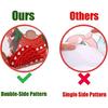 8 Sheets Valentine's Day Heart Window Clings Decorations Removable Vinyl Window Sticker Decals for Home, Office Valentines Party, Wedding,