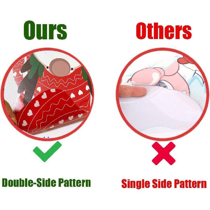 8 Sheets Valentine's Day Heart Window Clings Decorations Removable Vinyl Window Sticker Decals for Home, Office Valentines Party, Wedding,