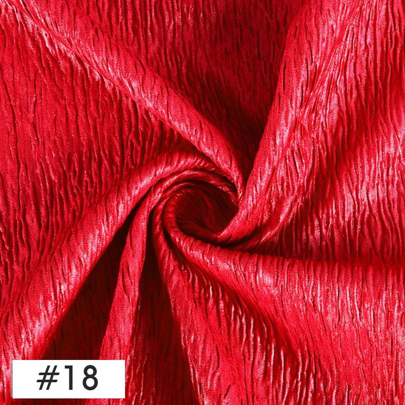 100x150cm Chic Wrinkled Design Fabric Crepe Texture Pleated Fabric For DIY Sewing Costume Car Curtain Background Decoration
