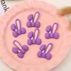 DIY Decorative Materials: Resin Rabbit Ears for Jewelry, Phone Cases, Hair Clips, Water Cups, Crocs, and Stationery Boxes