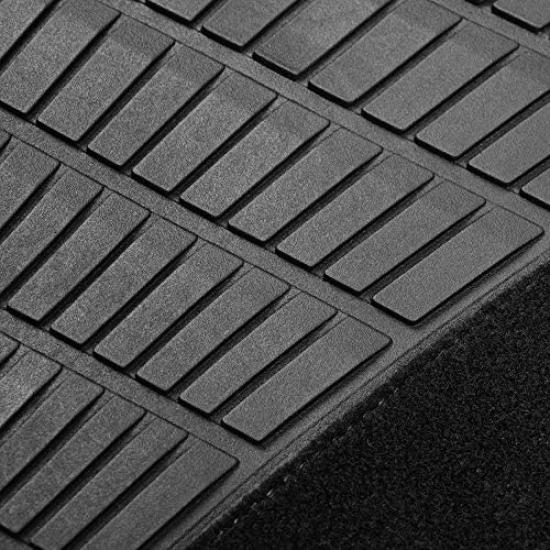 FH Group Group Car Floor Mat Universal Fit for and Trucks Imported from (FH International) Set, Blue, Multi-Function, Sedans, SUVs, [Officially Japan]