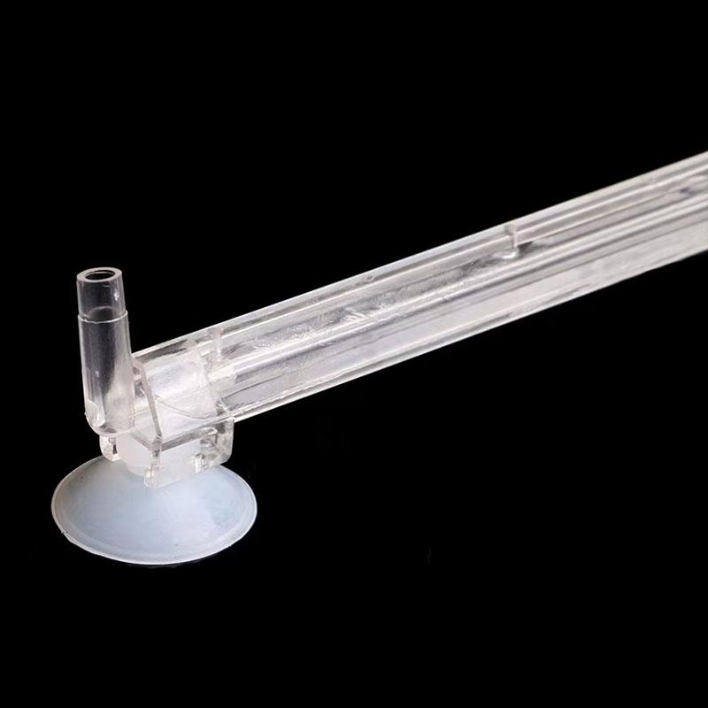Spliceable 60cm Aquarium Air Stone Bubble Bar Wall Curtain Tube Hose Fish Tank Pump Hydroponic Oxygen Diffuser Tube Plastic