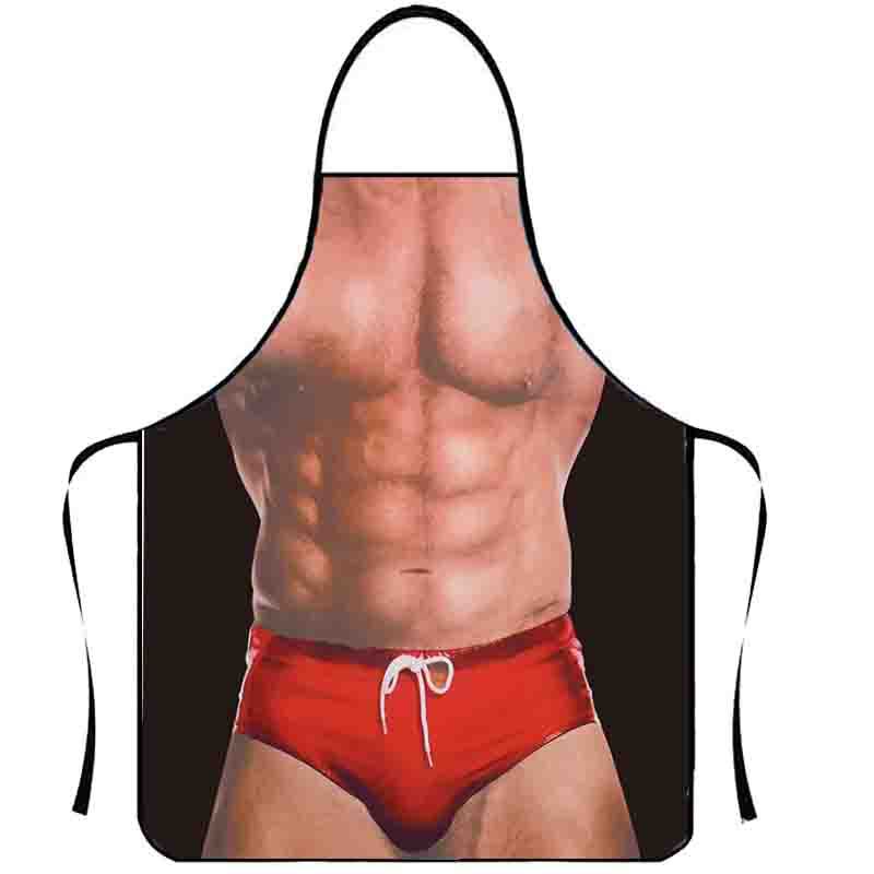 Kitchen Apron Funny Chef Cooking Gag Gift Creative Funny Grilling Baking Party Aprons for Men Women