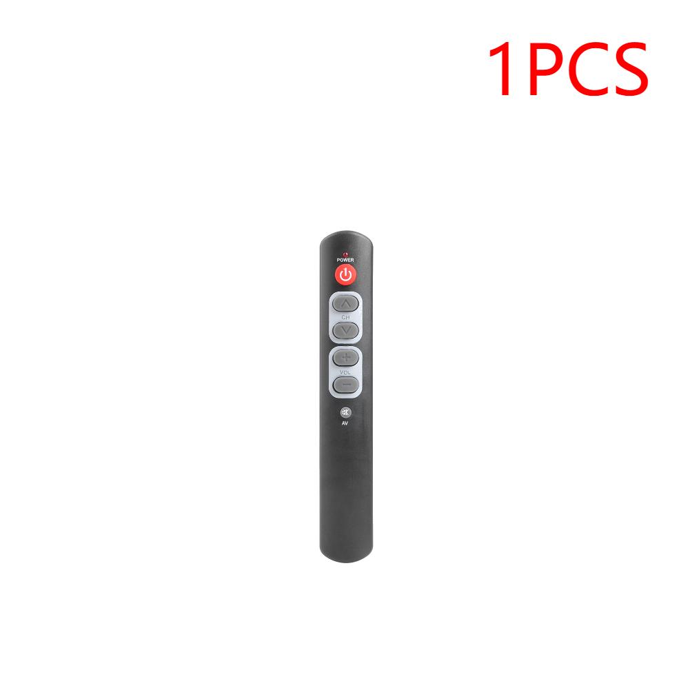 1/2pcs Universal 6 Key Pure Learning Remote Control Infrared IR Remote Controller for Smart TV Box STB DVD DVB VCR HIFI Amplifie