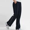 New FILA Knitted Sports Pants Women's Legend Blue F11W431605FNV