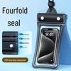 Triple-Layer Waterproof Phone Case with Touchscreen Access for Swimming & Diving